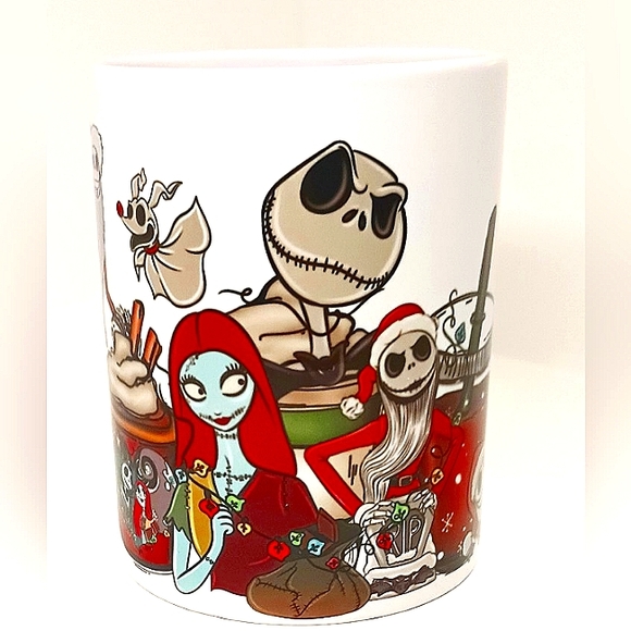 20% OFF 2 !NEW! 15OZ! NIGHTMARE BEFORE CHRISTMAS MUG! - Picture 1 of 3